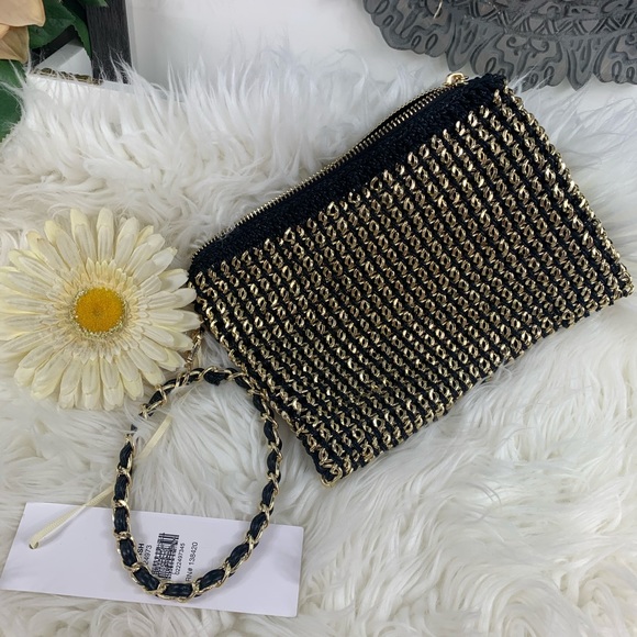 Etcetera Handbags - Etcetera Lavish wristlet Metal OS